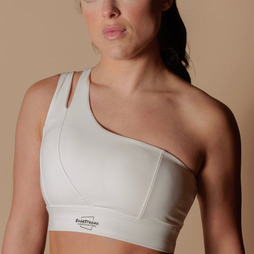 Double Strap One Shoulder Bra