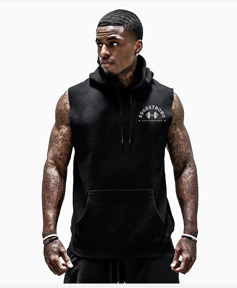 Men's Power Vest Hoodie - EdgeStrong