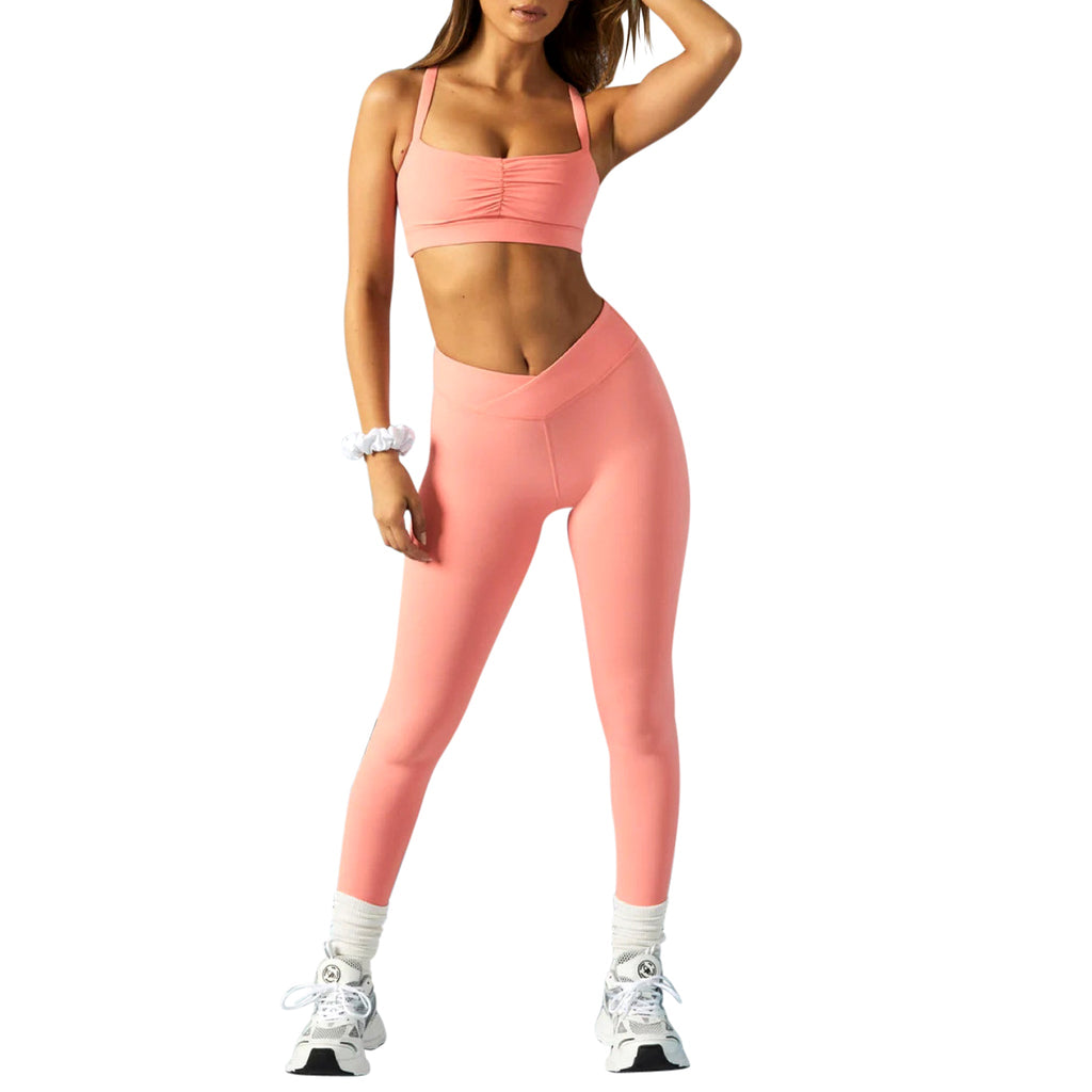 Seamless Solid Colour Leggings - EdgeStrong