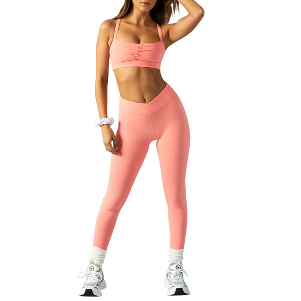 Seamless Solid Colour Sports Bra - EdgeStrong